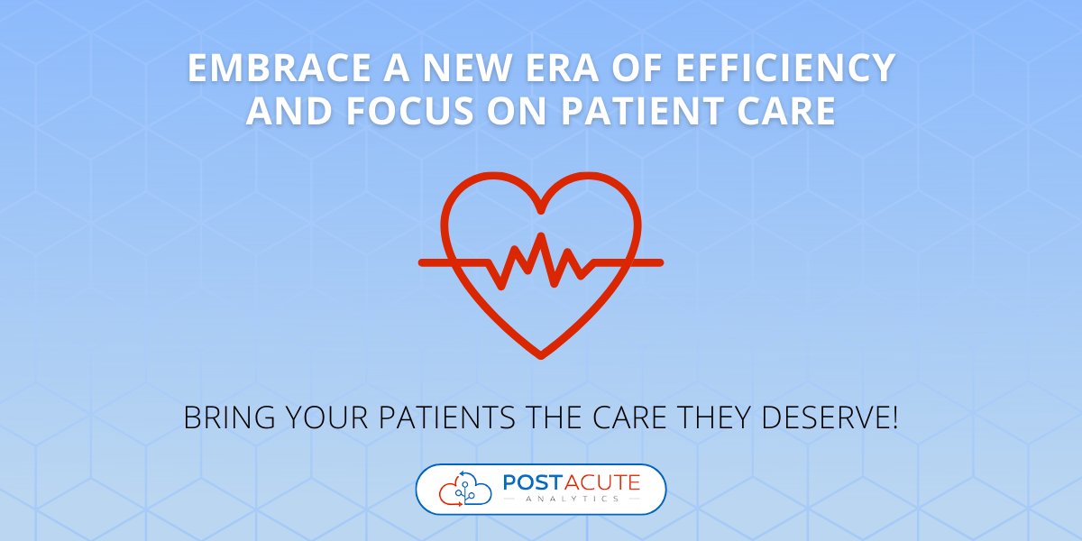 Post Acute Analytics tweet media