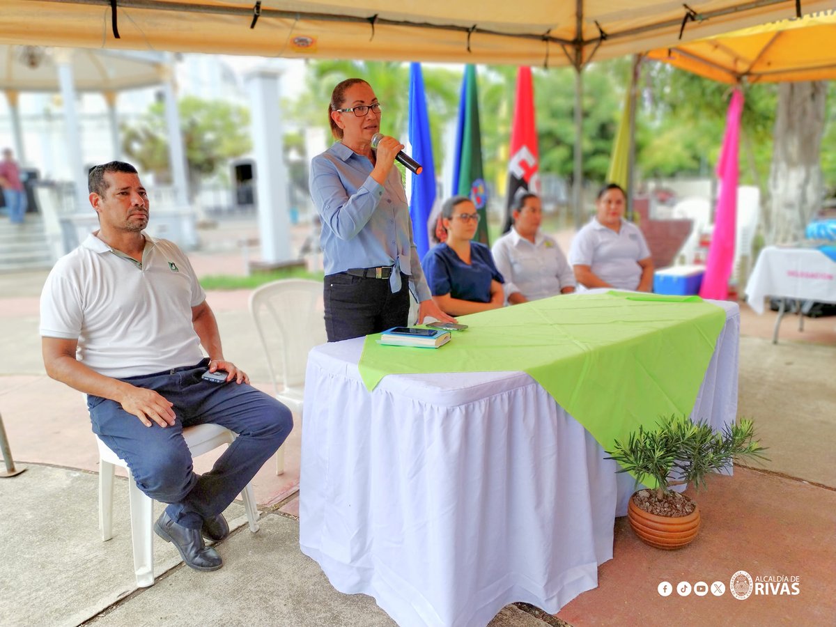 AlcRivas29's tweet photo. El Ministerio del Ambiente y los Recursos Naturales (MARENA), en colaboración con la Alcaldía de Rivas, organizaron una maravillosa Feria Ambiental para conmemorar el Día Mundial del Medio Ambiente esta mañana. 
#2024HaciaNuevasVictorias
#AmorAlaMadreTierra https://t.co/tqsqKQQixN