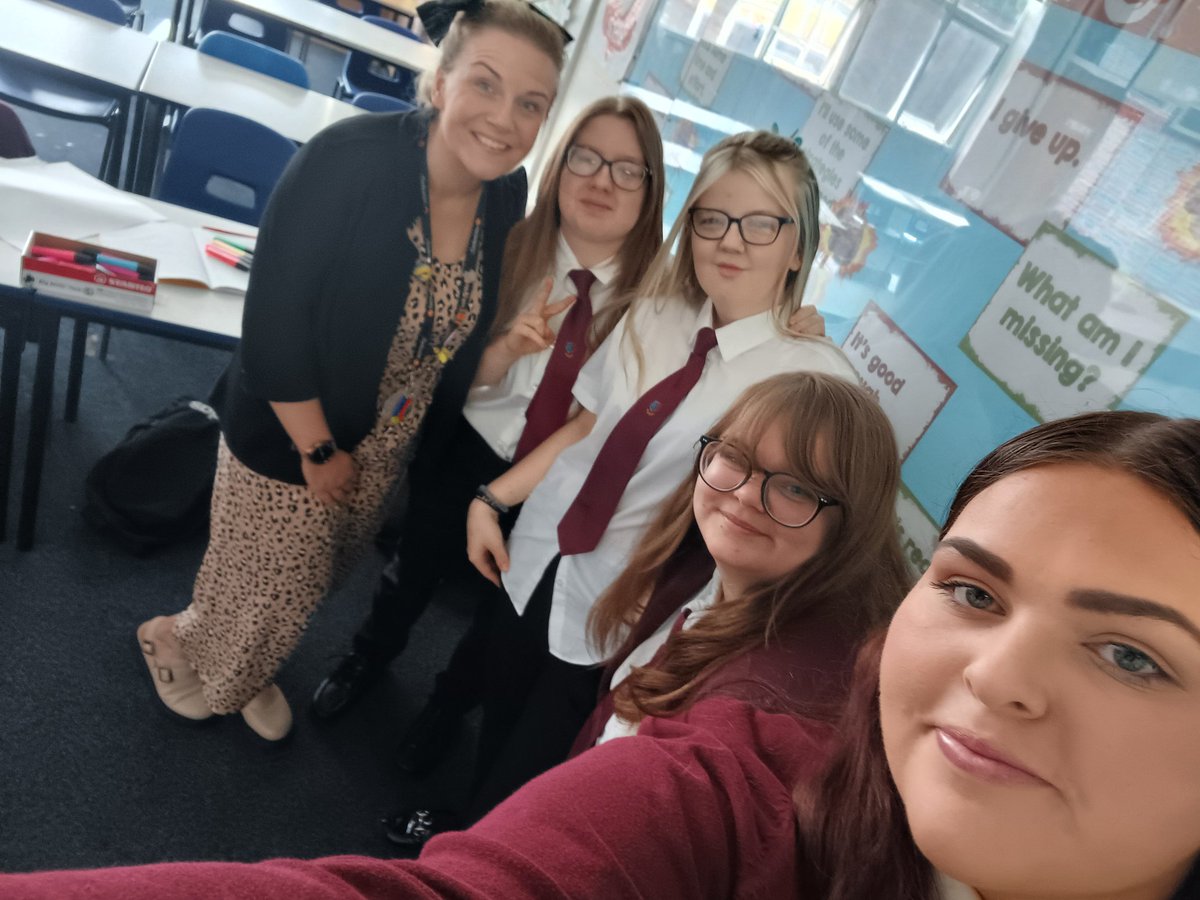 It has been an absolute pleasure teaching you for 4 years girls. I wish you lots of luck for the future.  Wherever you go and whatever you do, always remember to keep smiling! 🌟