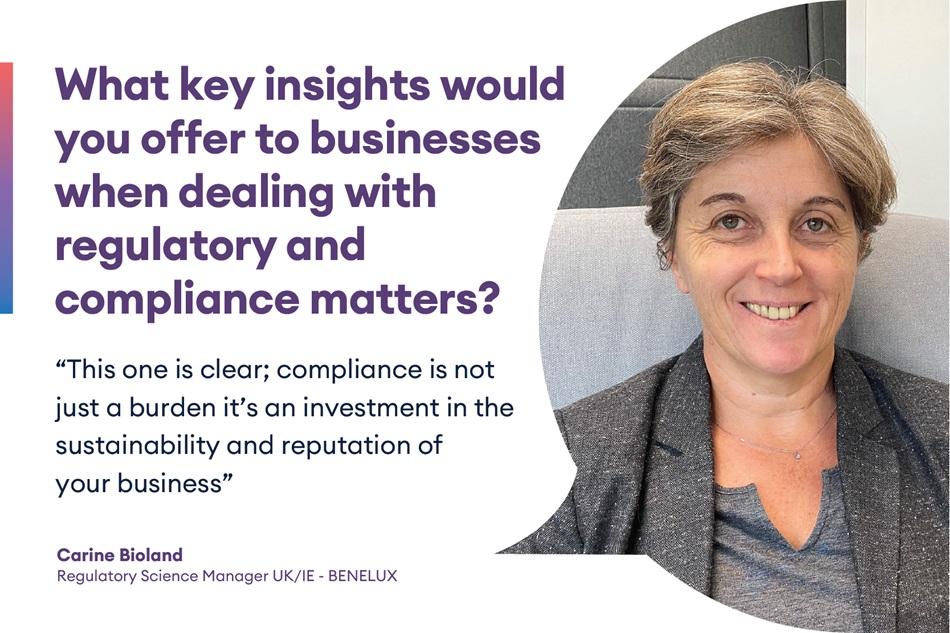 Consider the intricate world of regulatory compliance with our blog featuring Carine Bioland, our Regulatory Science Manager.🔬 

Interesting comment on how regulations shape industries, safeguard wellbeing and more.➡️ i.mtr.cool/ebyrwqjzqa