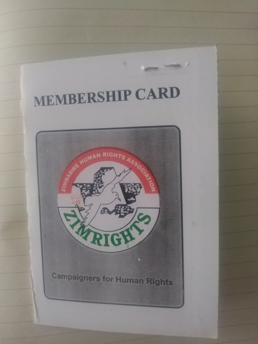 Guess who's now a ZimRights Member? 💃💃💃I have always been curious about this org and today, l had the honor to meet Dzikamai and we spoke about what the org does, what l do and The Girls Table. I went to their office because l wanted to stress Dzika with a million questions.