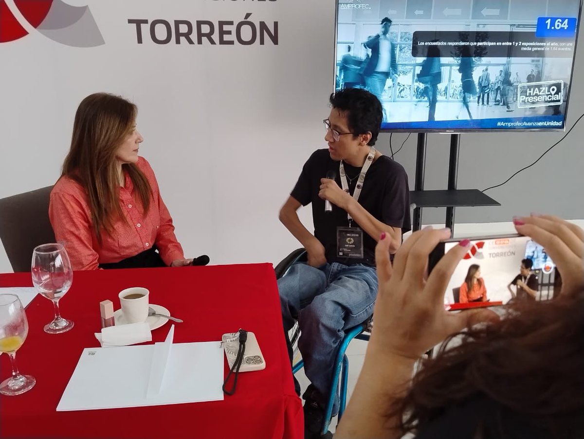 Esta mañana, se llevó a cabo una rueda de prensa con medios de comunicación, cámaras empresariales y organizadores de eventos, para presentar los resultados del Estudio Anual de la Industria de Exposiciones 2024.
En el marco del #GlobalExhibitionsDay
<a href="/OCVTorreon/">OCV Torreón</a> <a href="/SeTurCoah/">Secretaría de Turismo y Pueblos Mágicos Coahuila</a>