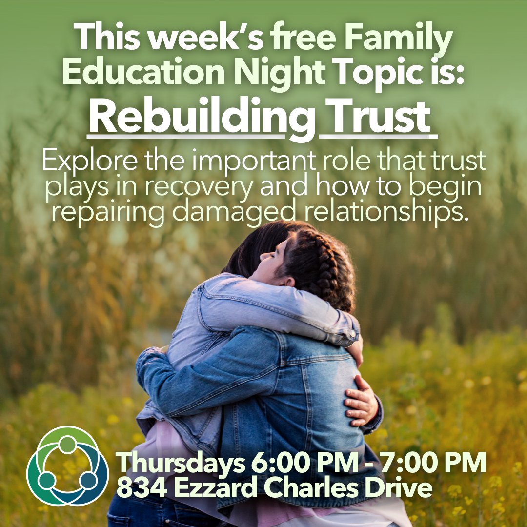 ccatsober's tweet photo. FREE support for loved ones of those impacted by the disease of addiction is here: Discover our Family Education Group, available to the PUBLIC -- attendees DO NOT need to have a loved one receiving care at CAT to participate!

#Cincinnati #familysupport #recoverycommunity https://t.co/AqJ44OUmJE