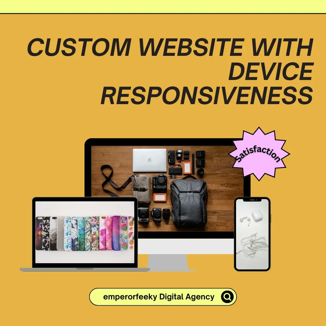 Emperor_Feeky's tweet image. A responsive website ensure your accessibility to everyone. don't let your website falls behind! invest in responsiveness and watch your online business flourish.
#responsivewebdesign #webdesigncompany #webdesignerlife #webdesigninspiration #webdesigntrends #welovewebdesign #web