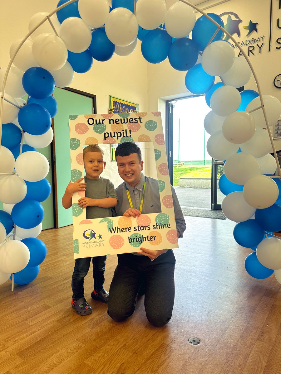 The loveliest, welcoming morning for the new children. A school that consistently goes above and beyond. My children are very lucky 💙 #ACutAboveTheRest <a href="/MarineAcademy/">Marine Academy Primary</a>