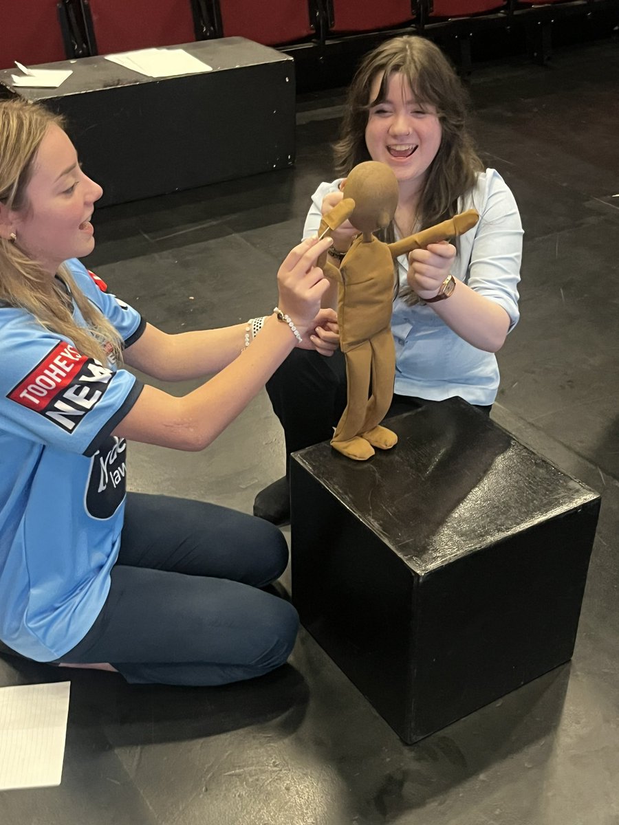 It was a busy day in the land of DC Drama today. We had an excellent Page to Stage performance and a <a href="/puppetboxHQ/">PuppetBox</a> workshop for year 12. As always, Sophie from Puppet Box did not disappoint! The students are enthused and raring to explore puppeteering. Woohoo!