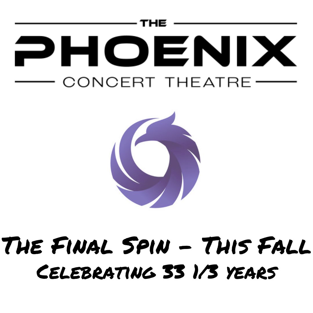 thephoenixtdot's tweet photo. The Phoenix at 410 Sherbourne closes January 2025. Stay tuned for our new location. Meantime, let’s celebrate 33 1/3 years of The Phoenix Concert Theatre! https://t.co/2UUgjgBVgY