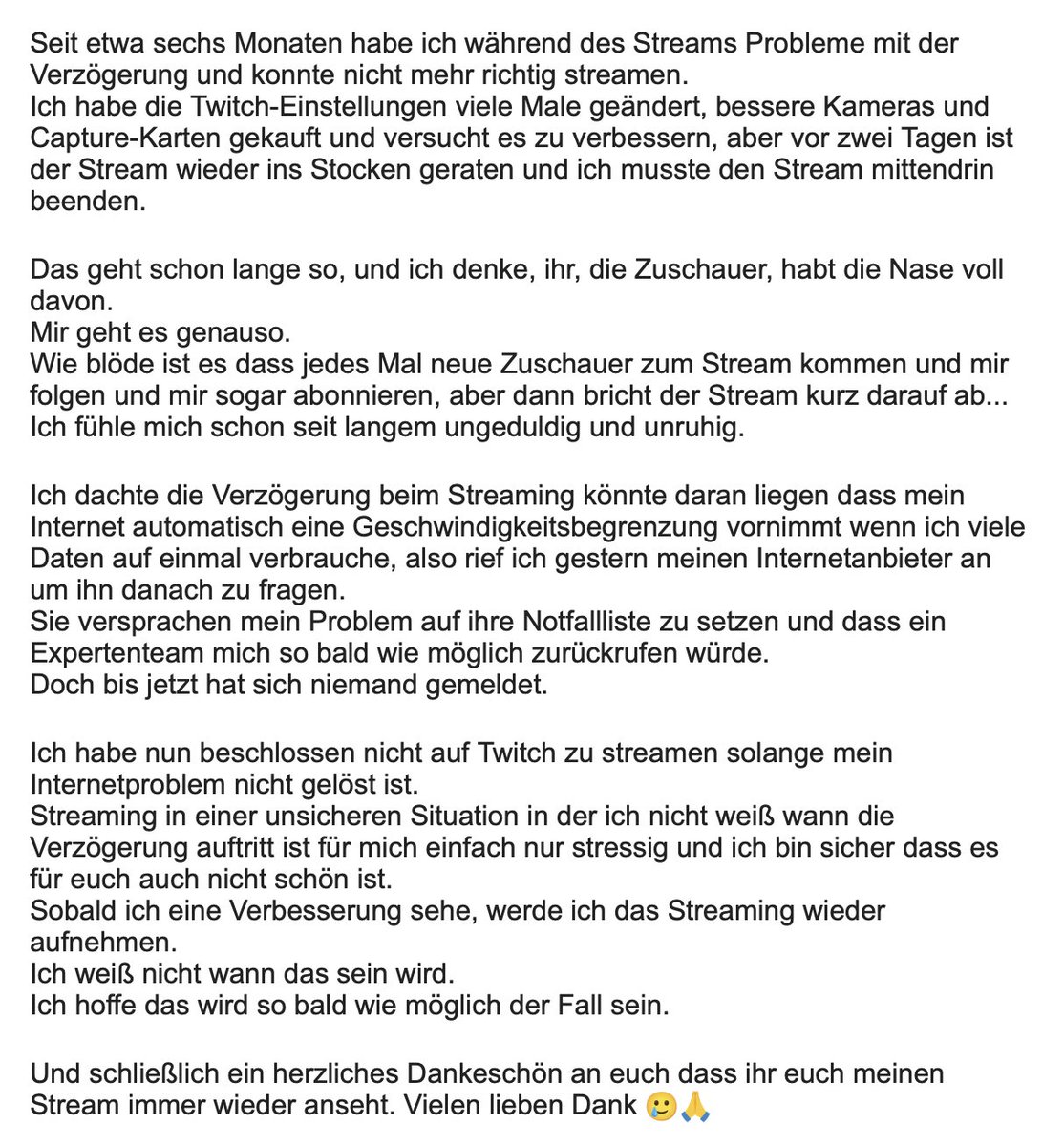 Über den Twitch-Stream