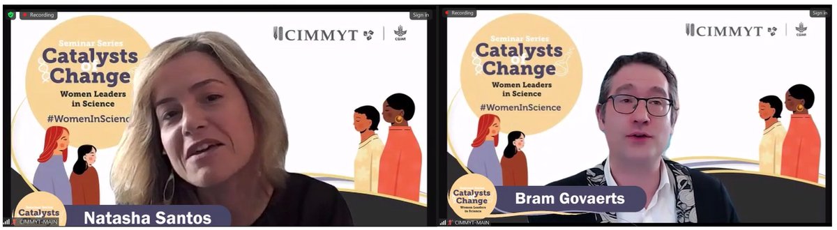 Our 21st guest speaker of the #CatalystsOfChange Webinar was <a href="/nattsantosamb/">Natasha Santos</a>, Head of Sustainability &amp; Strategic Engagement, Vice President at <a href="/Bayer4Crops/">Bayer | Crop Science</a>, a knowledge seeker committed to providing solutions &amp; empowering communities. If you missed it:
📺 bit.ly/3VabjHF