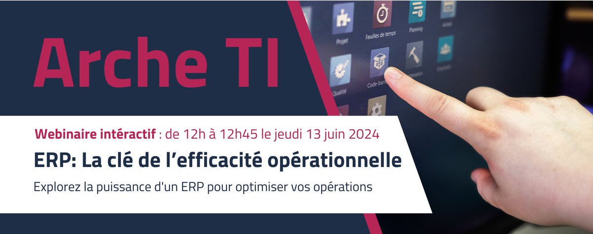 TiArche's tweet photo. ALERTE WEBINAIRE!!! C'est notre 1er, ne le manquez pas!
Webinar Alert!!! It's our 1rst so don't miss it!
Inscriptions: https://t.co/4bvr54hBnr
#webinar #Erp #Odoo #webinaire https://t.co/3oeRy6tviR