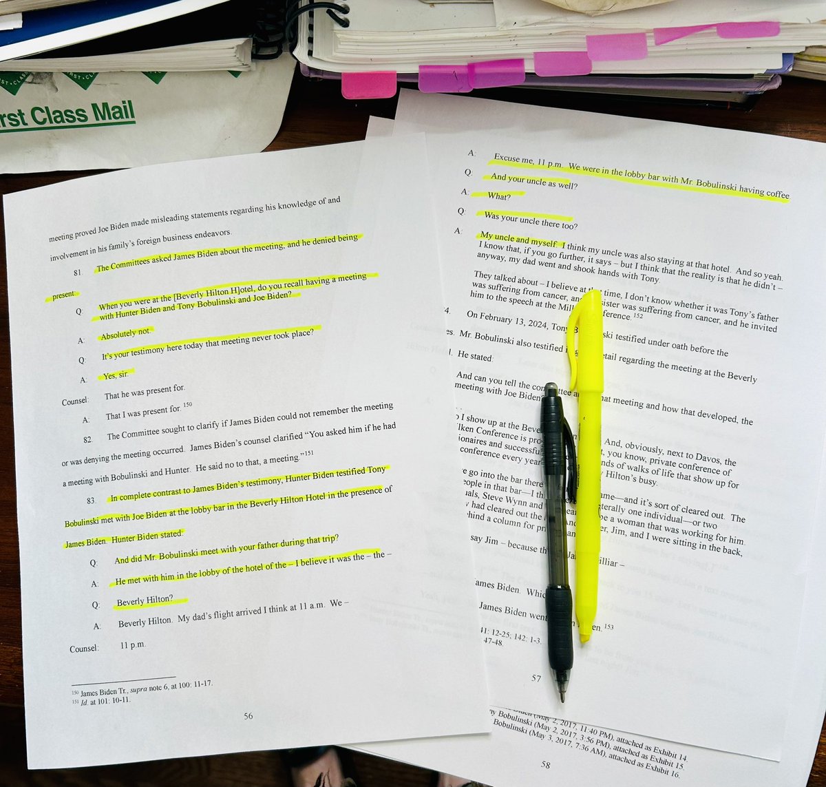 C__Herridge's tweet image. NEW Criminal Referrals from leadership @JudiciaryGOP @GOPoversight @WaysandMeansGOP 
"The Committee attach to this letter a referral for criminal charges against Hunter Biden and James Biden, under 18 U.S.C. § 1001 (false statements), and, additionally, for Hunter Biden under 18…