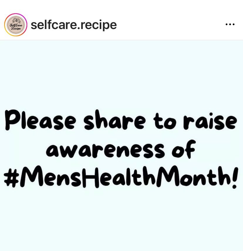BuildingCchs's tweet photo. June is Mens Health Month and the statistics for men and suicide remain high. Let’s talk more about men and boys mental health and stop the stigma allowing men and boys to talk about how they feel. Talking can save lives #supportformen #talkingsaveslives https://t.co/LNBZgrqfgN