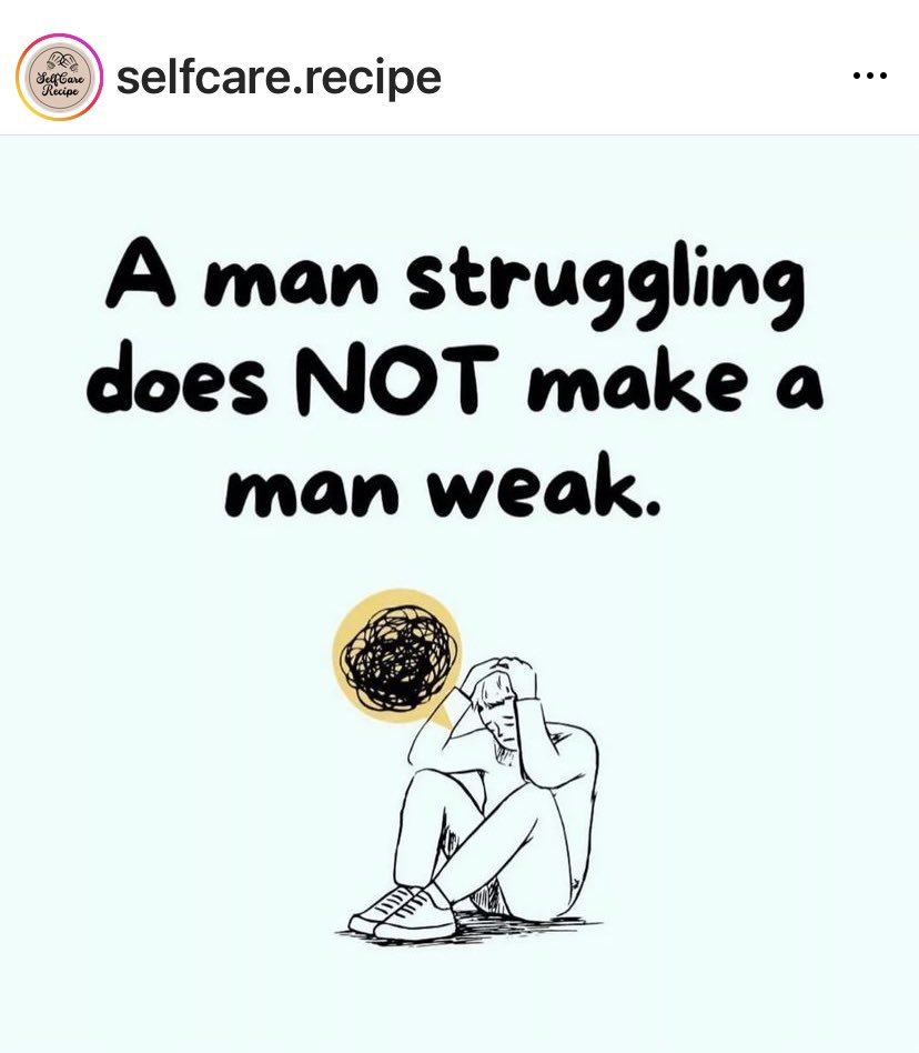 BuildingCchs's tweet photo. June is Mens Health Month and the statistics for men and suicide remain high. Let’s talk more about men and boys mental health and stop the stigma allowing men and boys to talk about how they feel. Talking can save lives #supportformen #talkingsaveslives https://t.co/LNBZgrqfgN