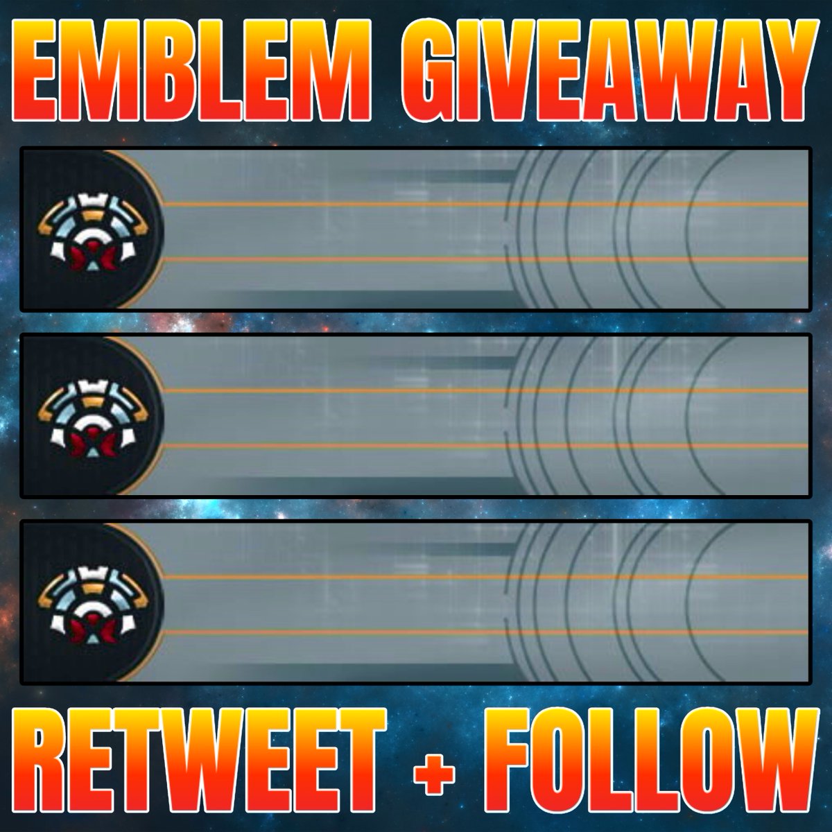 LUCKYY10P's tweet photo. 🔥RETWEET + FOLLOW TO ENTER!🔥
(Bonus entry if you post a Destiny meme)
#EmblemGiveaway #Destiny2 https://t.co/tvuhJJhmD7