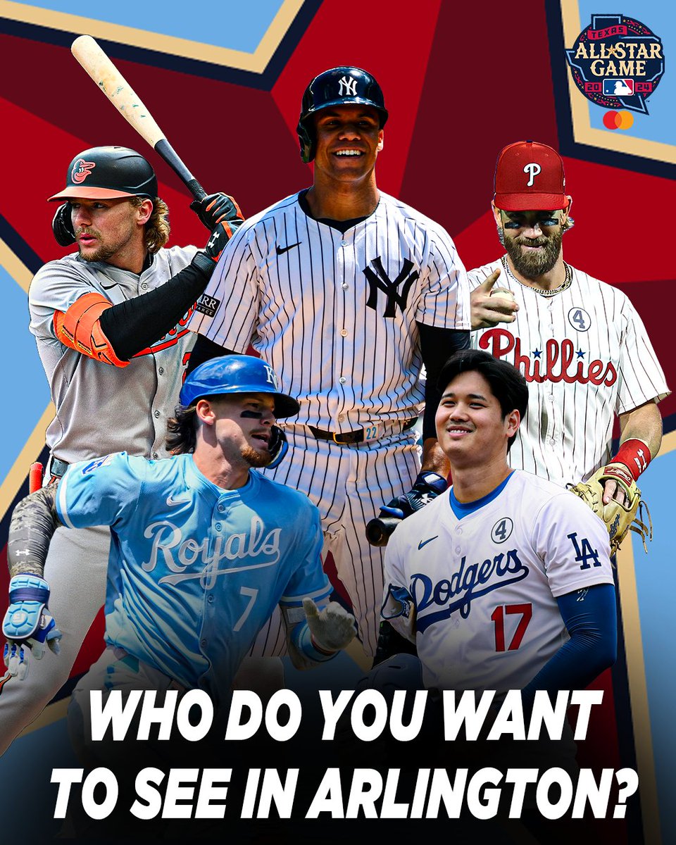 Who gets on your 2024 All-Star Game ballot? 

Phase 1 of voting is live now 🗳️ MLB.com/vote