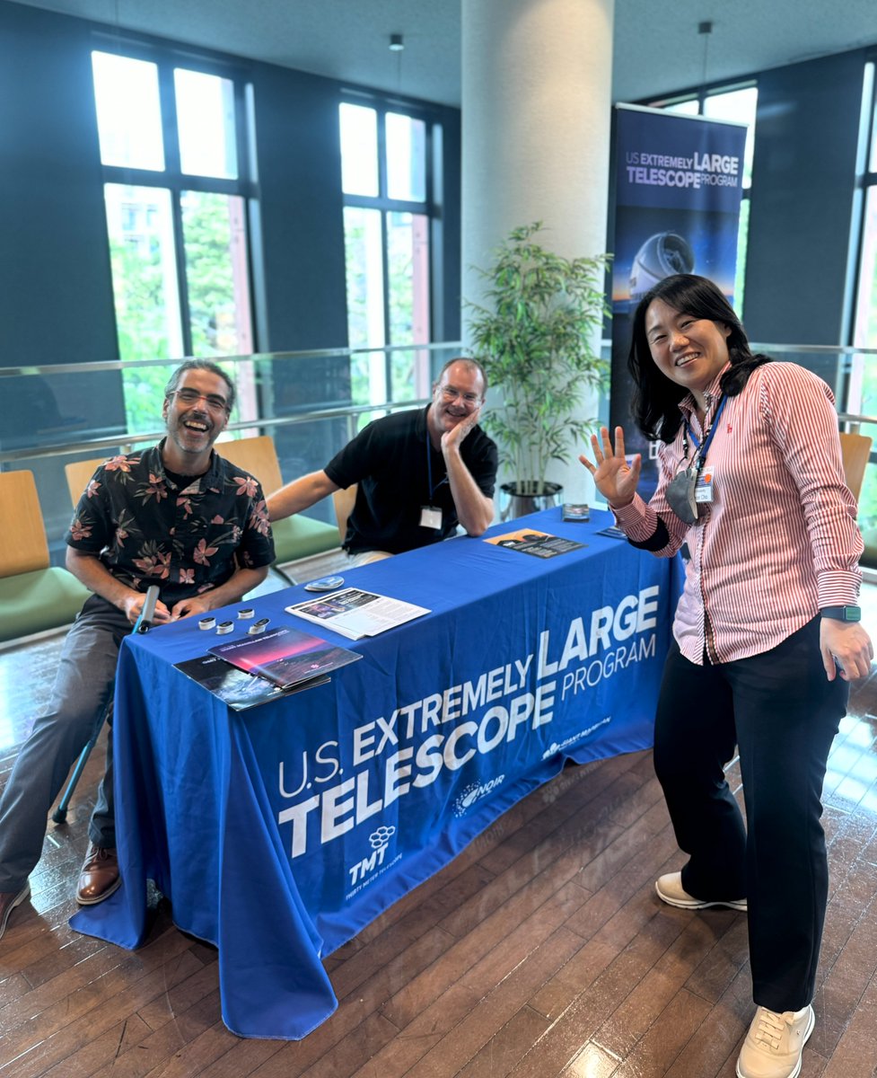 NOIRLabScience's tweet image. We've enjoyed the poster sessions at 'ELT Science in Light of JWST'! #useltp
@TMTHawaii @giantmagellan
