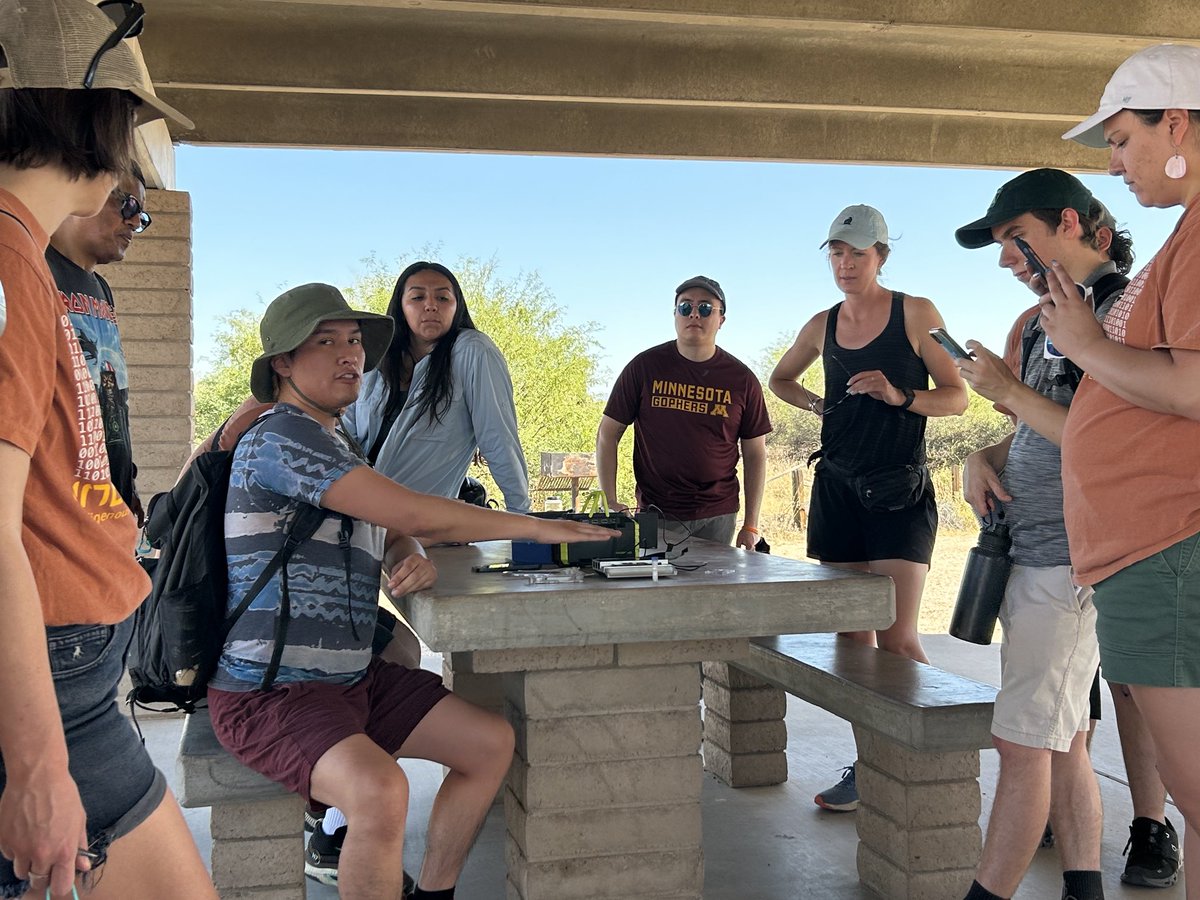 IndigiData (@indigidata) on Twitter photo Other <a href="/IndigiData/">IndigiData</a> Day 3 activities include Justin Billy’s (Diné) demonstration of the potential of <a href="/nanopore/">Oxford Nanopore</a> sequencing in the field and rural area desert ecosystems Other <a href="/IndigiData/">IndigiData</a> Day 3 activities include Justin Billy’s (Diné) demonstration of the potential of <a href="/nanopore/">Oxford Nanopore</a> sequencing in the field and rural area desert ecosystems