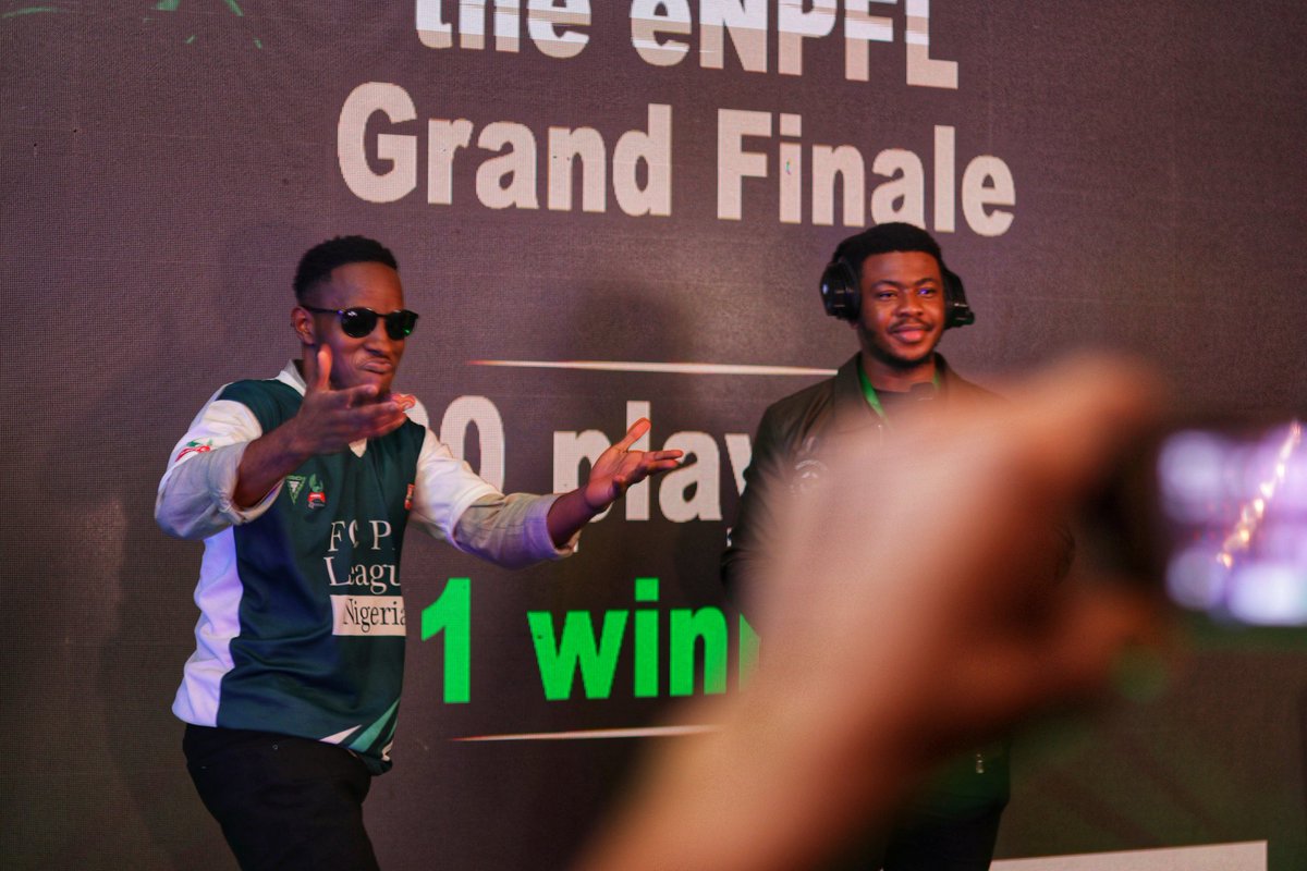 e_npfl's tweet photo. The eNPFL Grand Finale delivered a truly historic eSports showcase as 20 of Nigeria's elite gamers competed for the Grand Prize of $15,000.

Who was your favorite player at the Grand Finale? Let us know 👇🏽

#enpfl #gamingisintegral #fcpro #naija https://t.co/QV2fMSomng