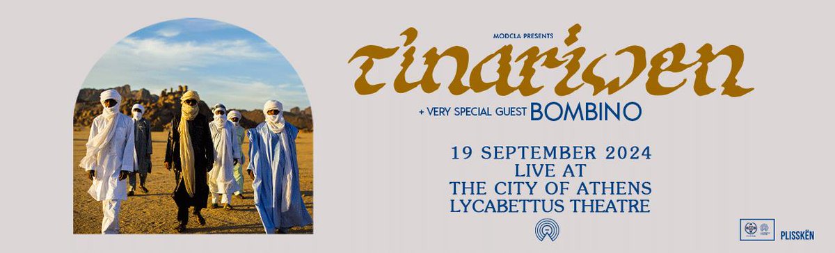 Very excited to be playing with <a href="/TINARIWEN/">TINARIWEN</a> at the Lycabettus Theatre in Athens on September 19th!

Tickets and info here: more.com/music/tinariwe…