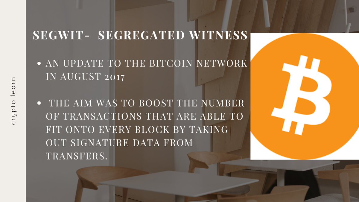 tamyresearch's tweet photo. It's time to learn new crypto stuff!

Have you heard about SegWit?

It was rather important event for the market.

Get more details⬇️☑️📝🔦
#bitcoin #segwit #blockchain https://t.co/3nj8pLwUi5