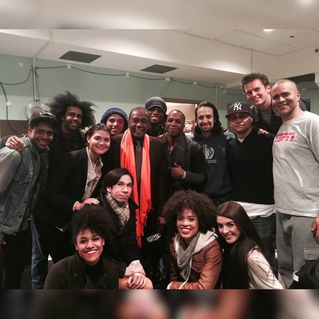 Hamilton in the beginning 🏳️👍🏽 <a href="/Lin_Manuel/">Lin-Manuel Miranda</a> <a href="/leslieodomjr/">Leslie Odom, Jr.</a> <a href="/HamiltonMusical/">Hamilton</a>