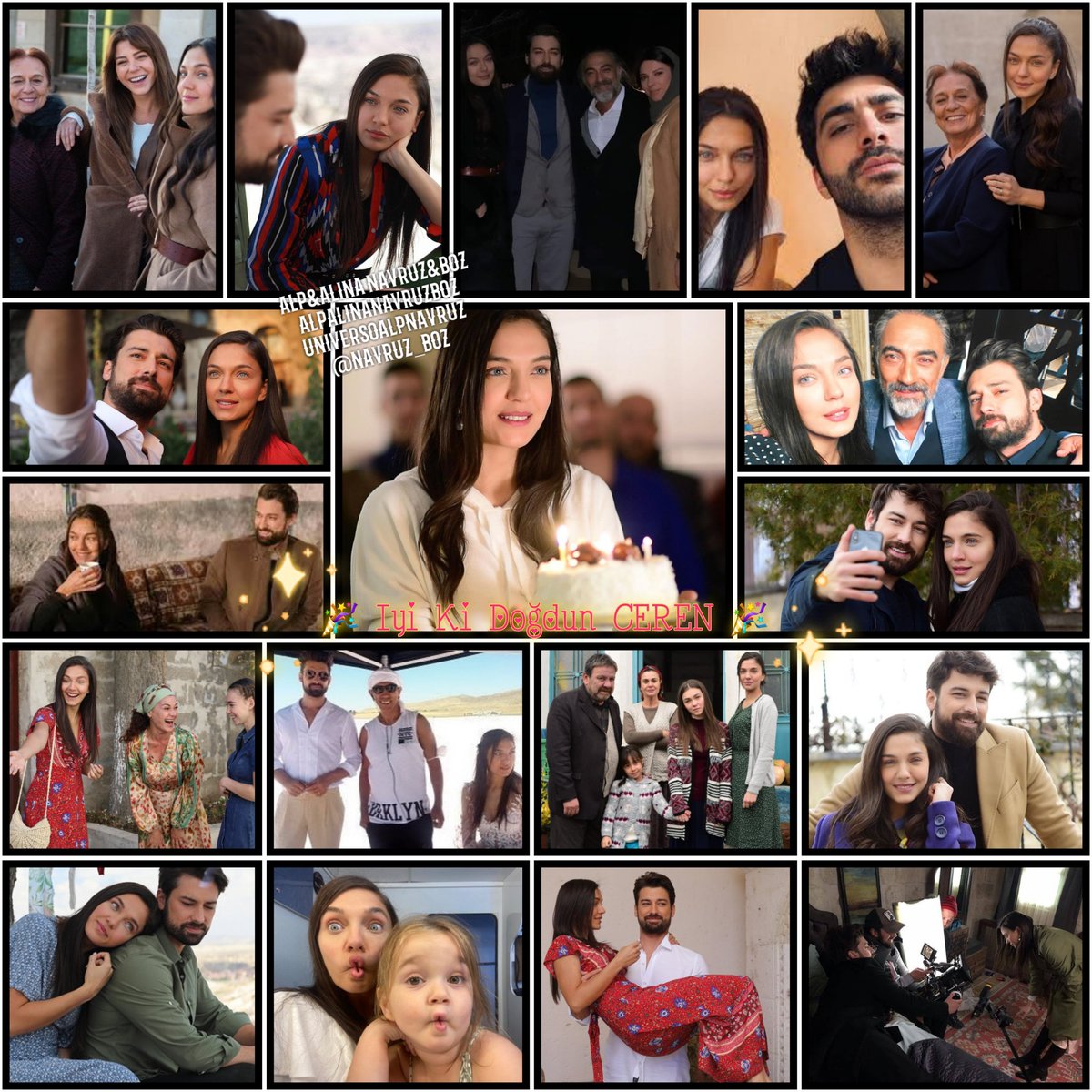 🎊 IYI KI DOĞDUN CEREN 🎊

El pasado LUNES era el CUMPLEAÑOS de esta MARAVILLOSA ACTRIZ que descubrimos por su interpretación de ZUMRUT en ZÜMRÜDÜANKA, al lado de ALP como protagonista, una INCREÍBLE INTERPRETACIÓN 🎂

HAPPY BIRTHDAY <a href="/CerenyilmazY/">Ceren Yılmaz</a> 🥳

#AlpNavruz #CerenYılmaz