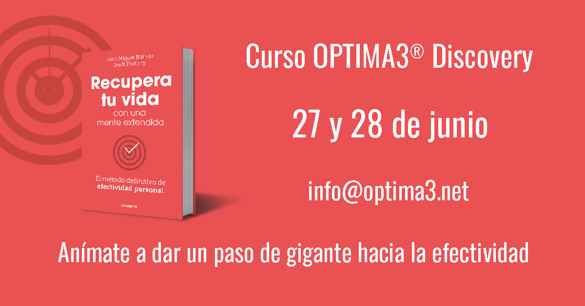 jmbolivar's tweet photo. ¿Te gustaría experimentar la satisfacción de una mente serena y enfocada? ¡Ahora puedes hacerlo realidad!

Aprende paso a paso a construir, utilizar y mantener tu mente extendida.

¡No te pierdas esta última oportunidad antes del verano!

#optima3 #efectividad #saludmental https://t.co/ty9RUgT9Pf
