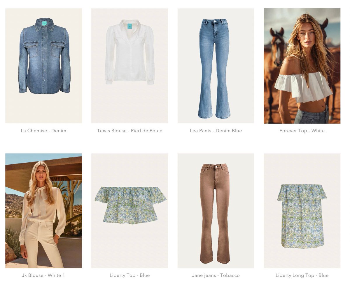 Cowboy Core: Il trend dell' estate che celebra il Far West tra elementi classici da cowboy e influenze contemporanee. Se ami il fascino vintage e lo spirito avventuroso, scopri la nostra collezione Arizona Dreams sul link 
buff.ly/4aKyjTn