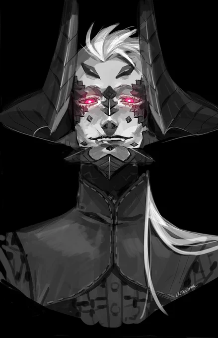 they almost have nothing in common with each other except the eyes that are similar (not the exact same tho) and a certain uh.. atmosphere sometimes 