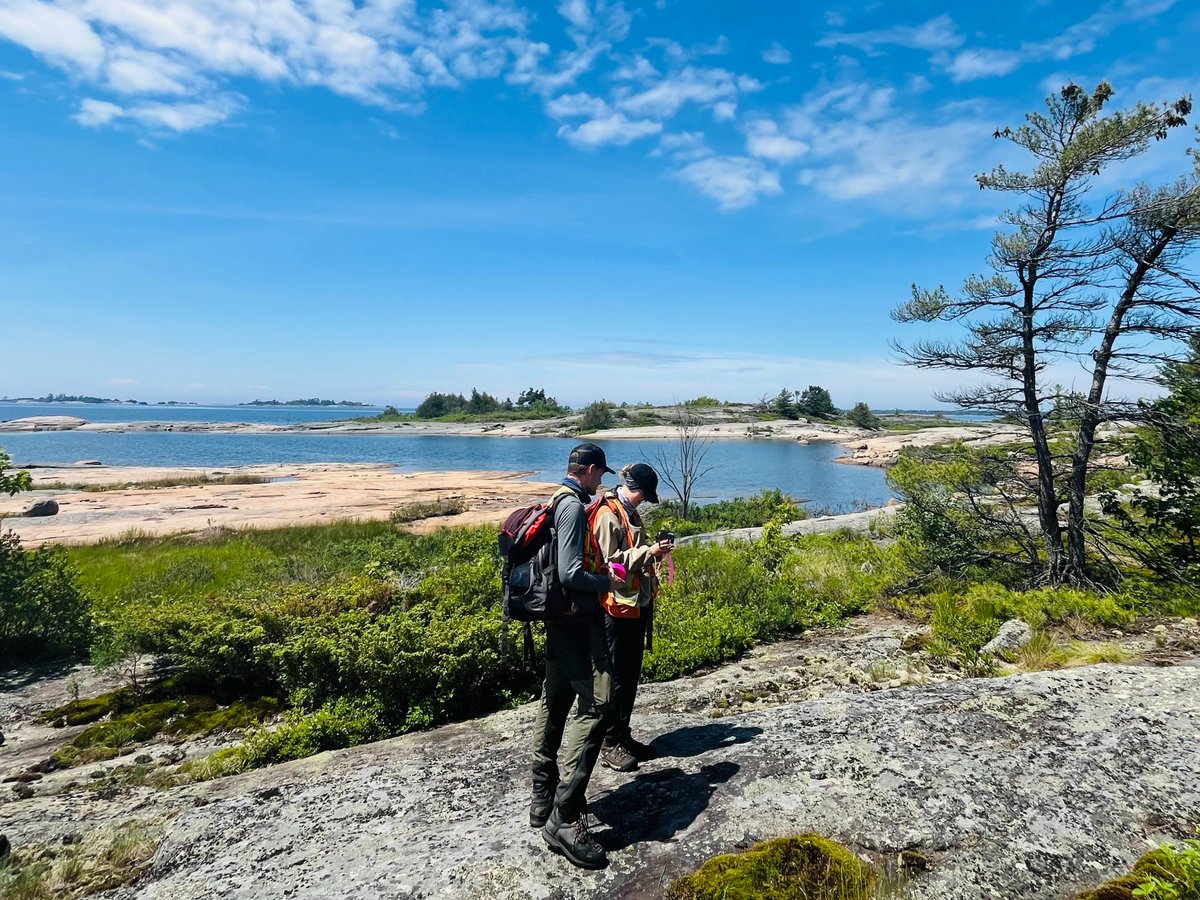 McMaster SEES (@mcmastersees) on Twitter photo 🌟Earlier this week Amalie Kanne and Jonas Mortelmans, members of Mike Waddington's Ecohydrology Lab, conducted research at the NOBEL Water Observatory in the Georgian Bay Biosphere Mnidoo Gamii.🌎🌱
<a href="/amaliekanne/">Amalie Kanne</a> <a href="/j_mortelmans/">Jonas Mortelmans</a> <a href="/NOBEL_Water/">NOBEL - Nibi (Water) Observatory</a> 🌟Earlier this week Amalie Kanne and Jonas Mortelmans, members of Mike Waddington's Ecohydrology Lab, conducted research at the NOBEL Water Observatory in the Georgian Bay Biosphere Mnidoo Gamii.🌎🌱
<a href="/amaliekanne/">Amalie Kanne</a> <a href="/j_mortelmans/">Jonas Mortelmans</a> <a href="/NOBEL_Water/">NOBEL - Nibi (Water) Observatory</a>