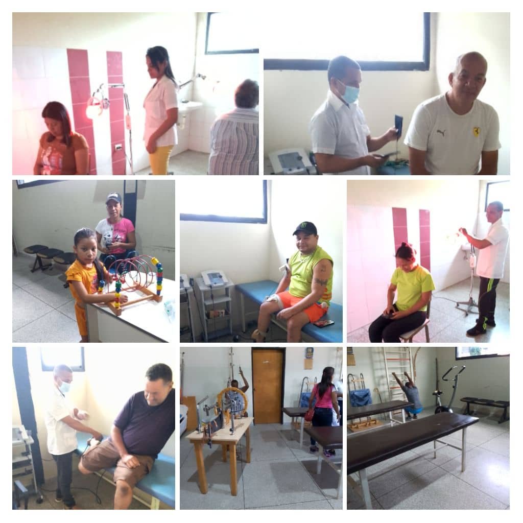 CDI Angostura realizando sus labores diarias al pueblo venezolano en la sala de Rehabilitación.<a href="/cubacooperaven/">Brigada Médica Cubana en Venezuela</a> <a href="/Cubacooperabol2/">Brigada Médica 🇨🇺 Bolívar🇻🇪</a> #CubaCoopera #CubaPorLaVida