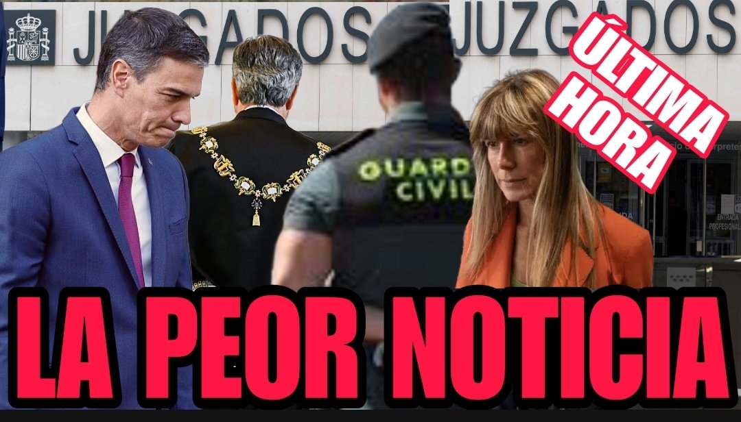 BEGOÑA GÓMEZ Y PEDRO SÁNCHEZ RECIBEN UN DURO MAZAZO DEL JUEZ PEINADO.

BEGOÑA TENDRÁ QUE IR A SER INTERROGADA COMO "INVESTIGADA" EL PRÓXIMO 5 DE JULIO ANTE TODOS NOSOTROS,  LOS LETRADOS DE LAS ACUSACIONES.

ADEMÁS EL JUEZ DA UN BRUTAL TIRÓN DE OREJAS AL FISCAL POR SU ACTUACIÓN EN