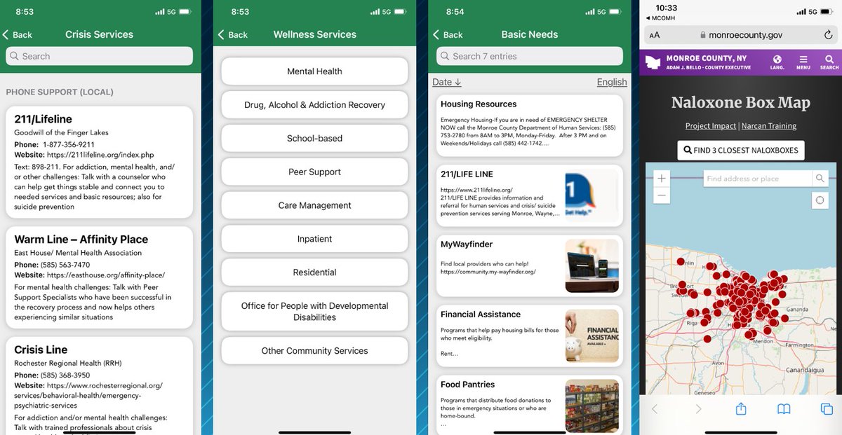 CountyExecBello's tweet photo. Scan this QR code to download the new Monroe County Office of Mental Health app! This app brings a wide array of services to one place by providing immediate access to crisis &amp; wellness resources for mental health, addiction, suicide prevention or other personal crises. https://t.co/Ev1gskEMC0