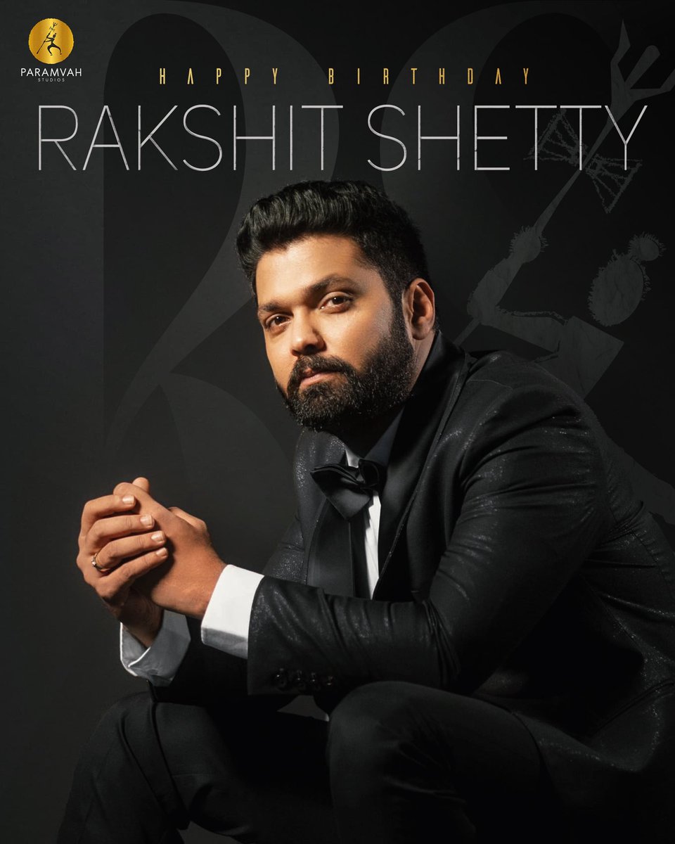 ParamvahStudios's tweet photo. He creates with his heart and builds with his mind! 

Wishing the kindest heart, purest soul, the brightest light, our anchor, our dearest @rakshitshetty a very happy birthday :)♥️

#HBDRakshitShetty #ParamvahStudios https://t.co/bJ1ITs3JhZ