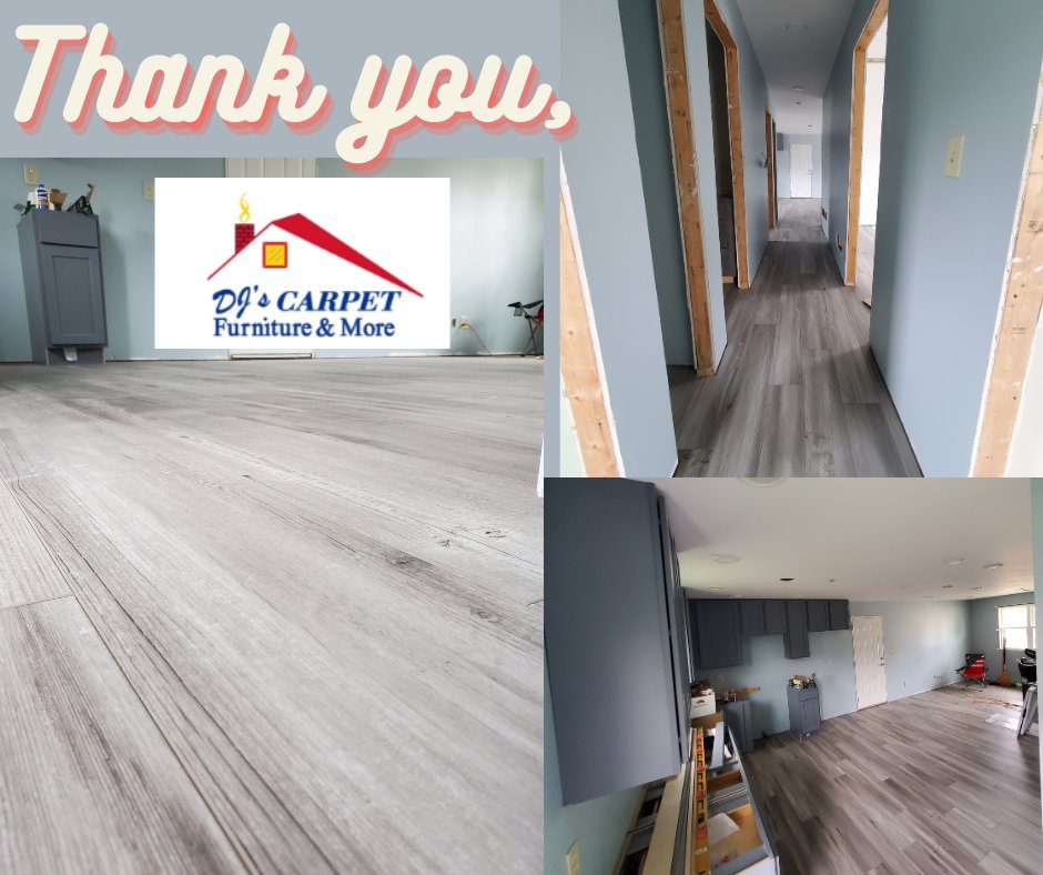 The floors are in at the Peru home build! Many thanks to Dj's Carpet for an incredible job!