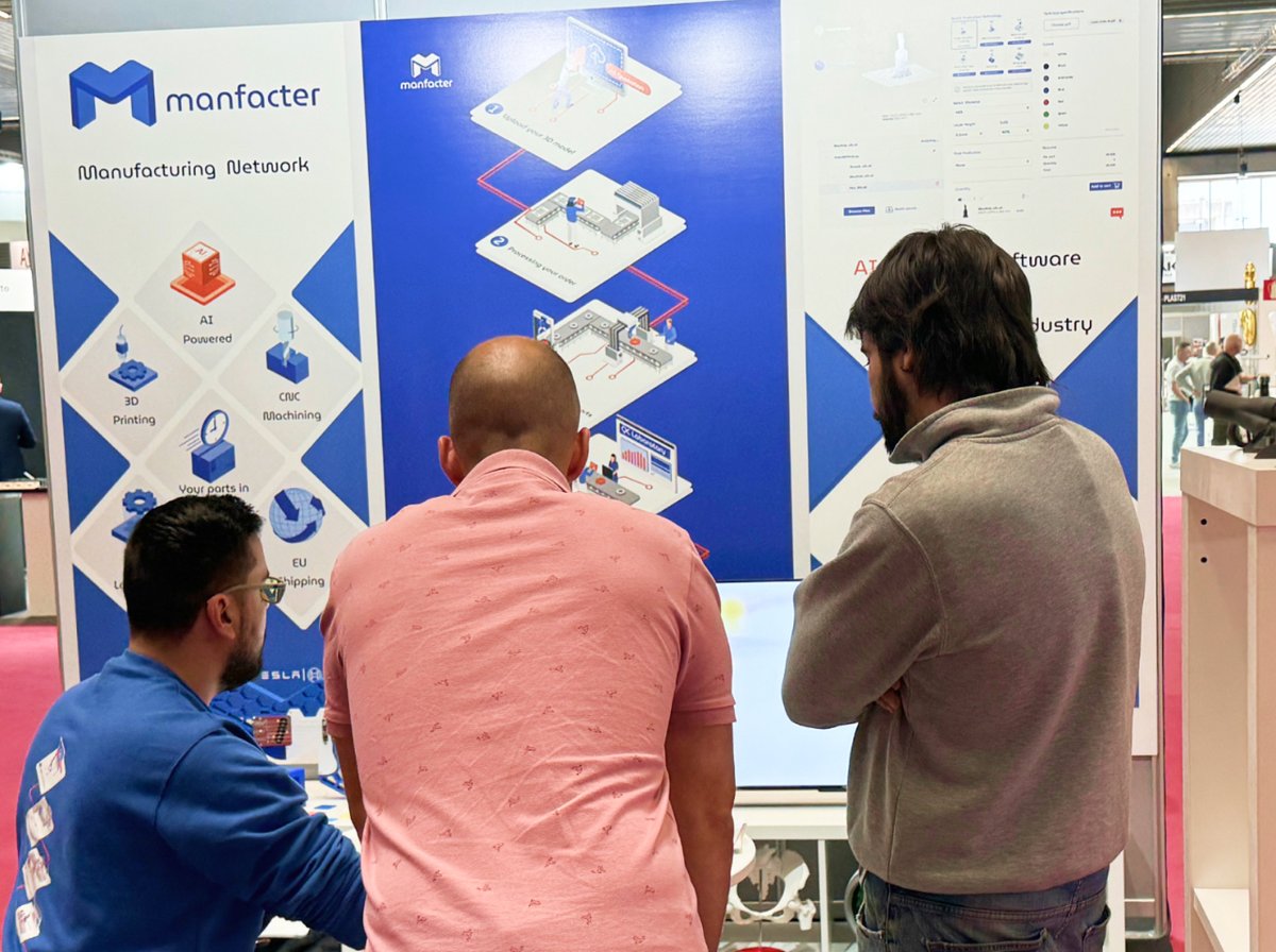 manfacter_eu's tweet image. Third day at #ADDIT3D 

Today, we&apos;ve met with great industry professionals. Thank you for involving us in the conversation and allowing us to share our project!!

📌We&apos;re excited to share our project with you over the next few days at @BEC_Bilbao,  𝗛𝗮𝗹𝗹 𝟯, 𝘀𝘁𝗮𝗻𝗱 𝗕𝟯𝟭.