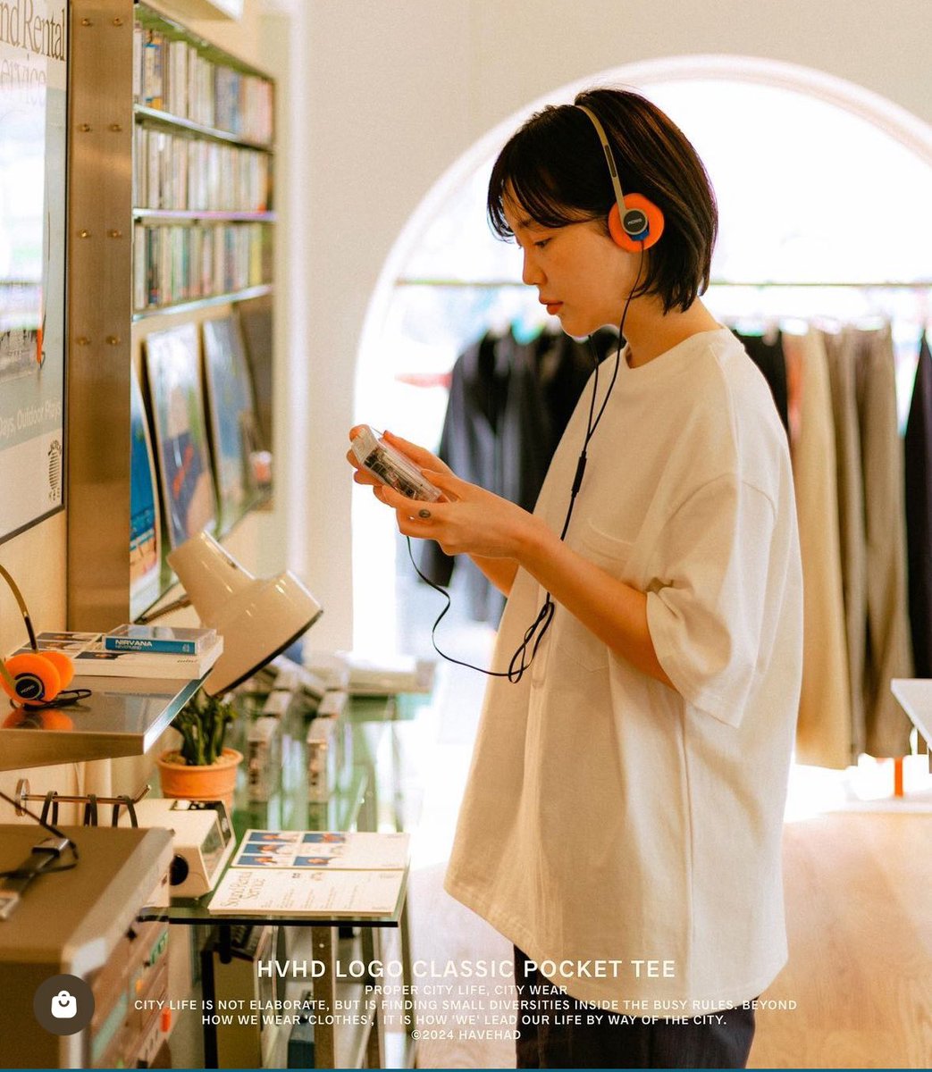 In love with this coffee/clothing/music rental store in Seoul I’ve never been to.