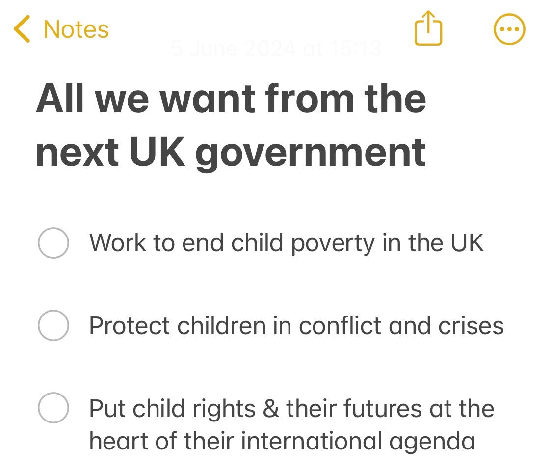 We don’t think it’s too much to ask...

#GeneralElection