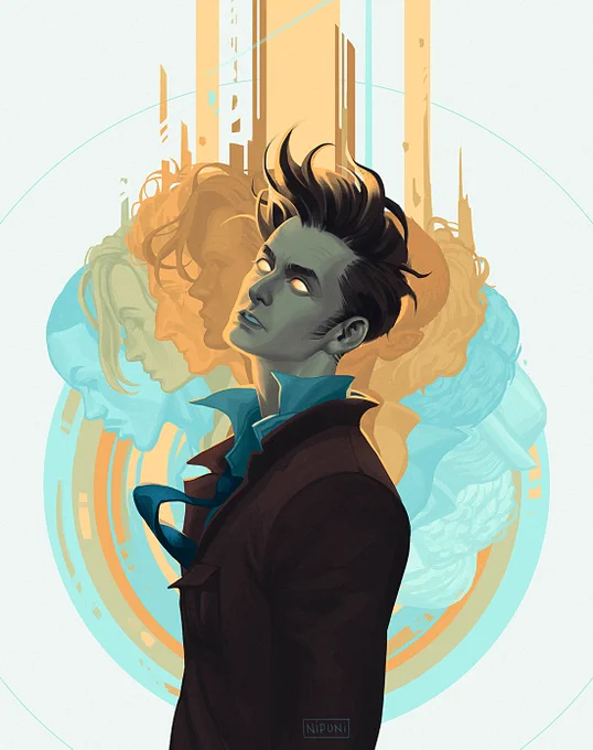 "I am a higher dimension life form, I am a complex space-time event" #doctorwho #tenthdoctor #davidtennant 