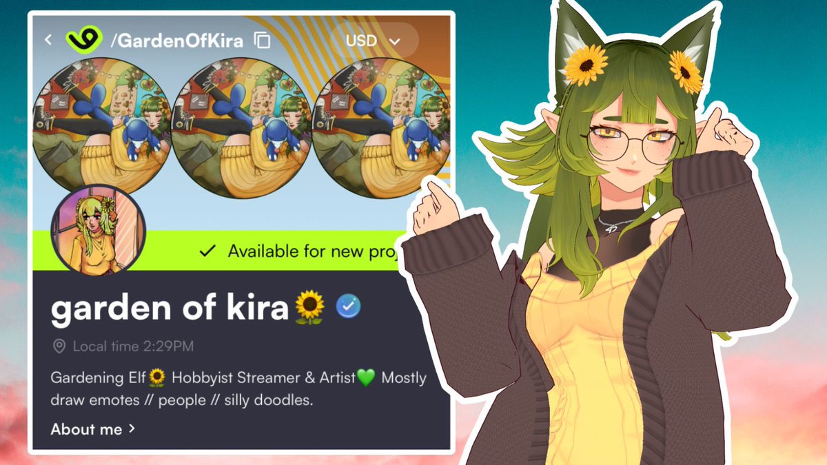 GardenOfKira's tweet image. AHH!! Thank you to everyone that has put their trust in me and helped me get verified!! 💚🫶🌻
I appreciate you all very much!!!