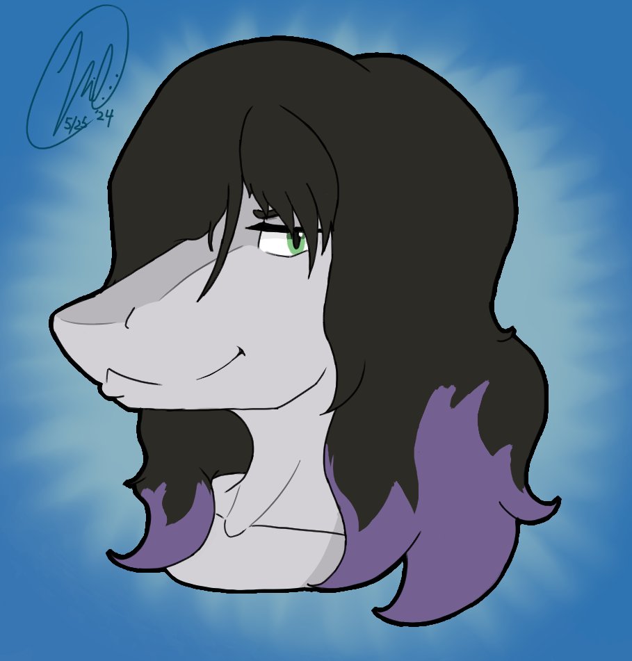 I live! Here's a doodle I did while I was away from Twitter.