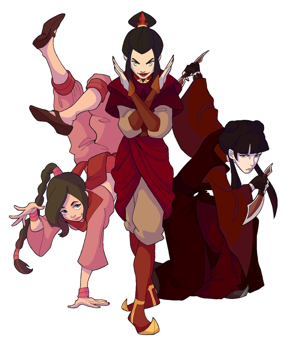 KikiBellPink's tweet photo. #avatarthelastairbender
#avatarlaleyendadeaang #azula #mal #tylee #atlamai #atlaazula #atlatylee #maiavatar #azulaavatar #tyleeavatar #ozalssangels #atlafanart #atlaart https://t.co/iLlFsBjjE4