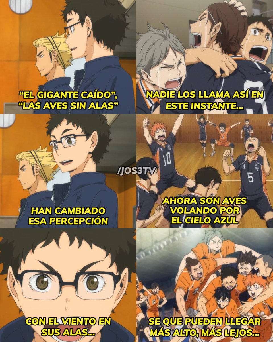 Jos3chss's tweet photo. Pocos animes te motivan tanto como lo hace Haikyuu, che anime tan más perfecto…🥲🧡

-Haikyuu!: T2E25 https://t.co/Rc1Bw6ePI0