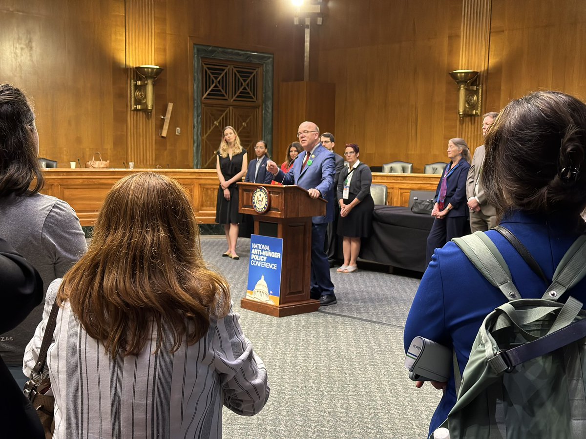 SalaamBhattiVA's tweet photo. “We will not pass a farm bill that will increase hunger. That is our red line that we will not cross.” - @RepMcGovern #hungerpc24 https://t.co/MrZJgHUHu0