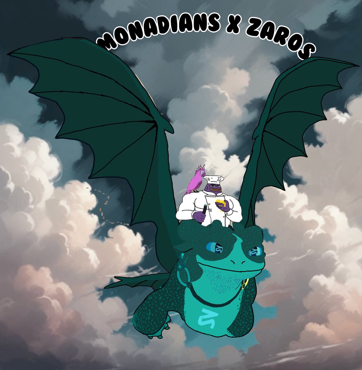 jimmyontheriver's tweet photo. My @monadians_xyz x @zarosfi meme competition submission 

@monad_xyz @pipeline_xyz 
#monad #gmonad #monative #gmonative https://t.co/JTUZhRD88L
