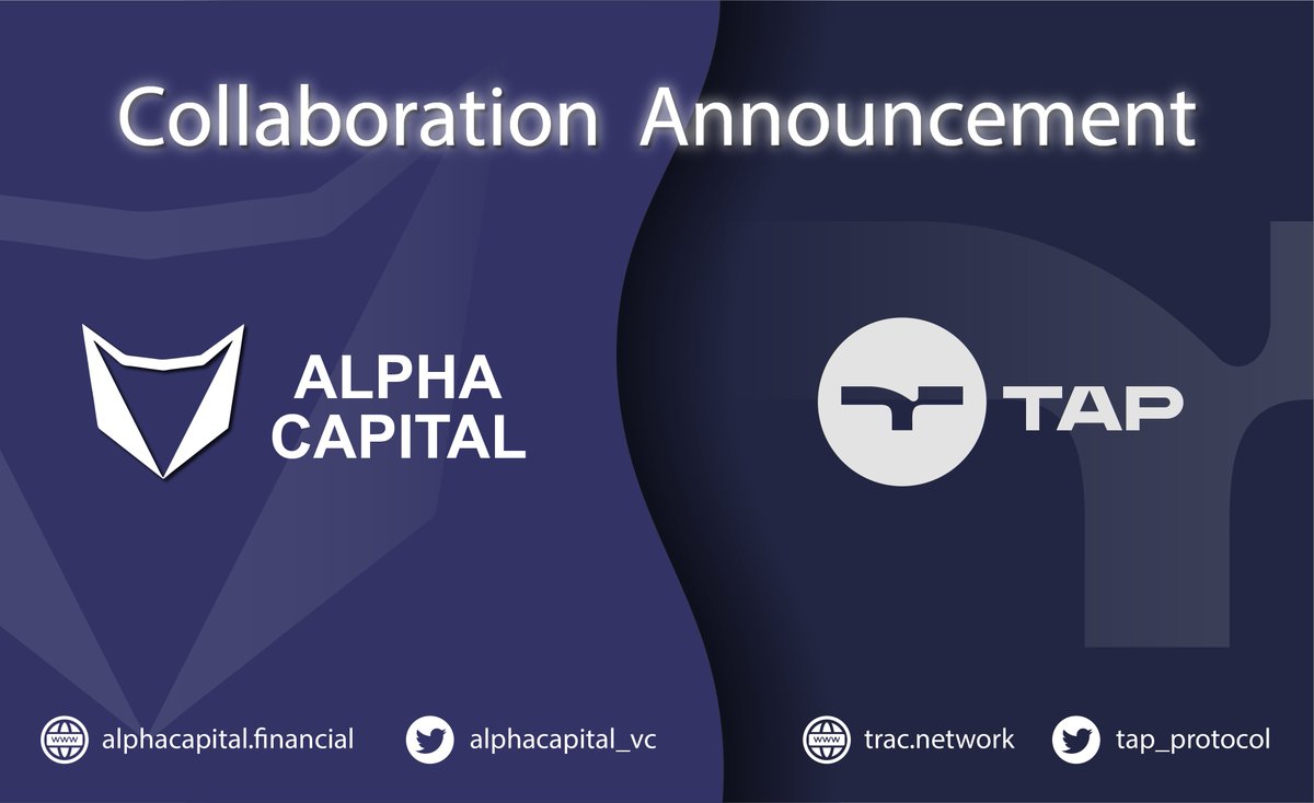 alphacapital_vc's tweet photo. 🚀 Happy to Collaborate  🚀

We're thrilled to unveil a strategic collaboration between @alphacapital_vc and @tap_protocol, forging a formidable alliance at the forefront of blockchain innovation! 💡💰

Tap Protocol's revolutionary platform empowers developers with secure and accessible tools to build on Bitcoin, offering unparalleled flexibility in programmability. With a steadfast focus on accessibility and safer transactions, Tap Protocol facilitates a diverse range of developments, opening doors for a multitude of projects to leverage the groundbreaking technology on top of the Bitcoin Network. 🌐

Alpha Capital Ventures, renowned for its commitment to #FundTheFuture, brings a wealth of experience and resources to the table. Together, we're poised to propel blockchain startups to new heights, fostering growth, innovation, and widespread adoption. 🔗💼

Stay tuned for transformative developments as we embark on this exciting journey together! 🌟 #Collaboration #Blockchain #Innovation #FundTheFuture
