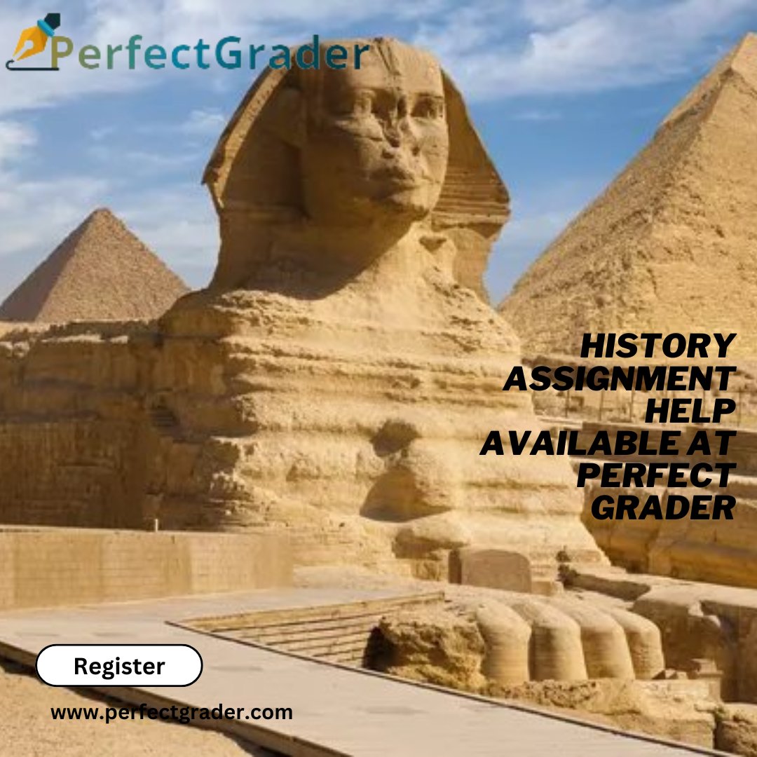 Perfectgrader1's tweet image. Ace you History assignments with the help of the Perfect Grader experts. Sign up today at perfectgrader.com to get assistance.
#historyassignmenthelp
#Collegeassignmenthelp
#assignmenthelp