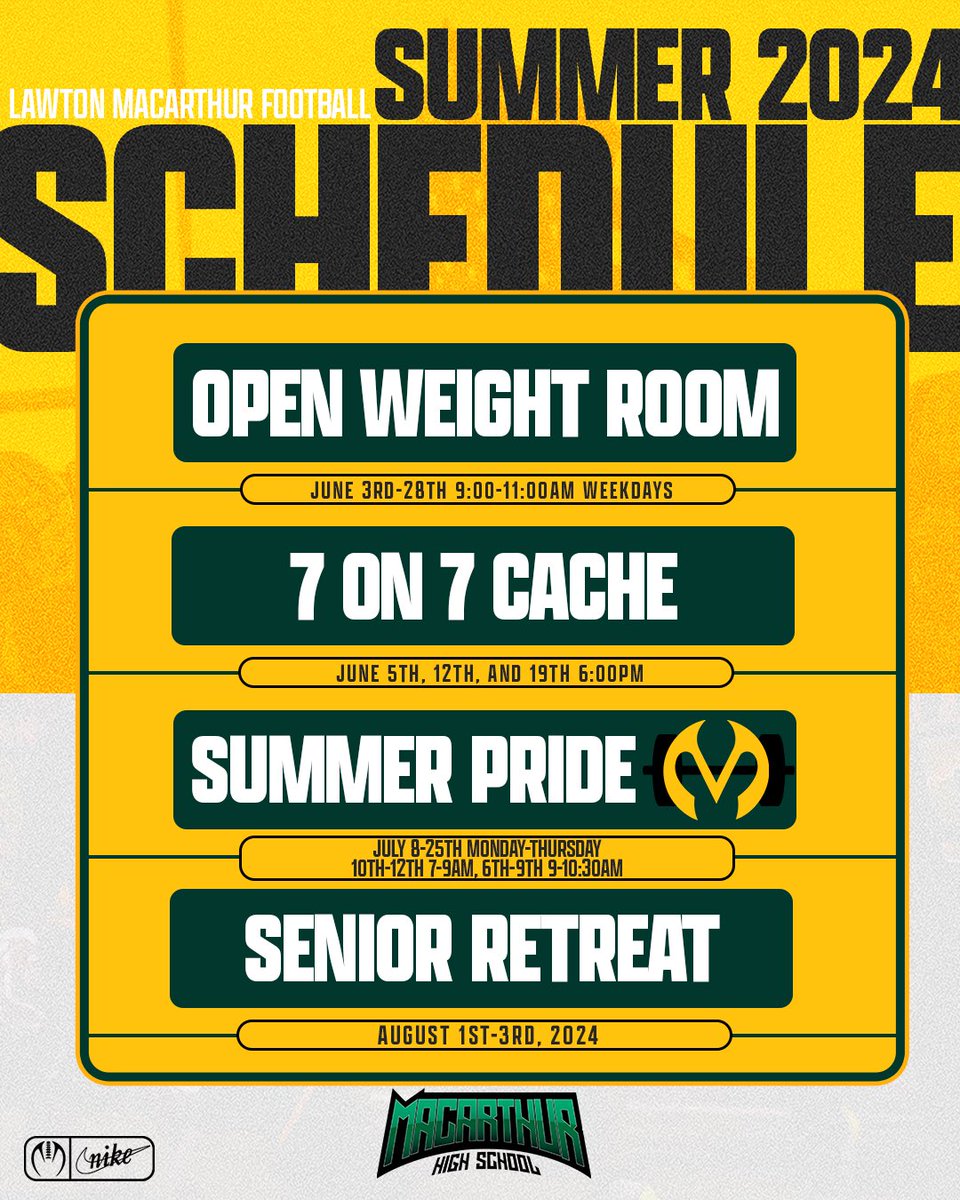 MacArthur Football tweet media