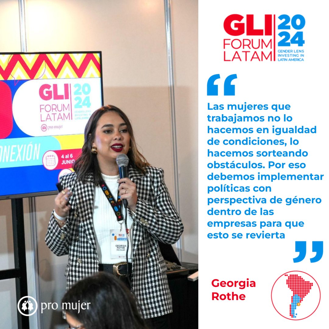 Cuando hablamos de transversalizar la perspectiva de género no nos referimos a una receta, sino a una estrategia que atraviese todas las áreas de las empresas para lograr un cambio integral. #ForoGLILatAm2024