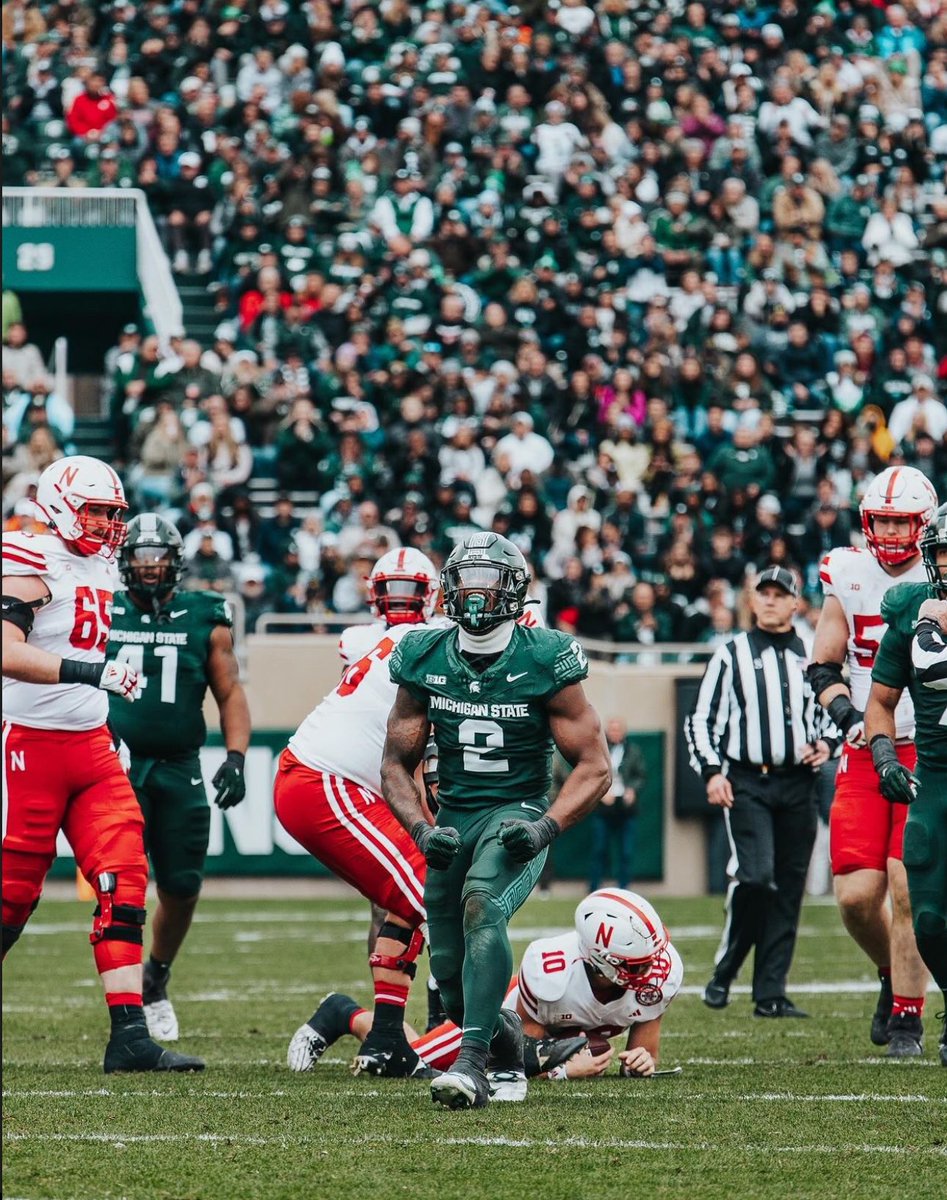 CAMSTRONG7's tweet photo. #AGTG Michigan State Offered! @coach_meat @CoachJasonTone @CoachGarrettH @LevelUpDBs https://t.co/kY0IBpp6TS